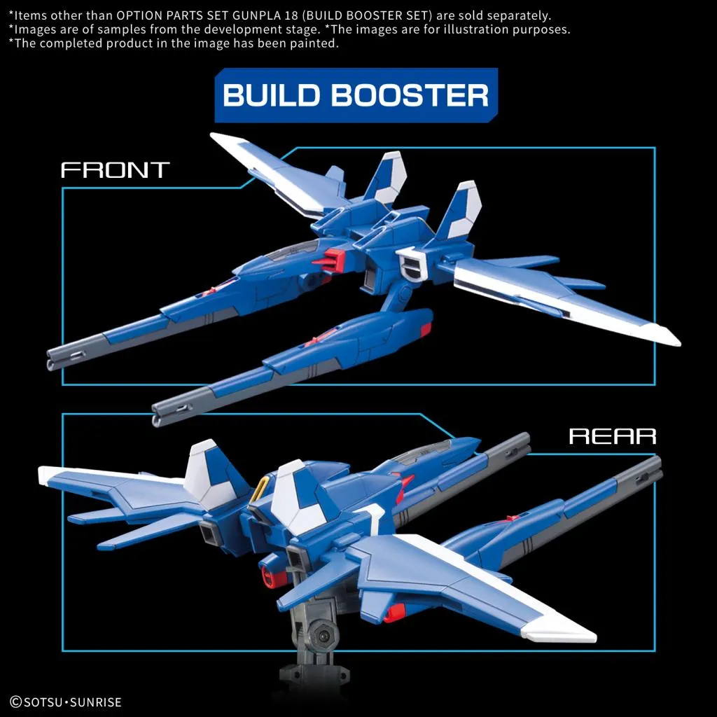 GUNDAM - Option parts set Gunpla 18 (Build booster set) - Model Kit